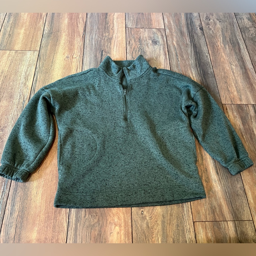 { old navy } Girl's Oversized Mock-Neck Sweater-Fleece Pullover, size XL (14-16)